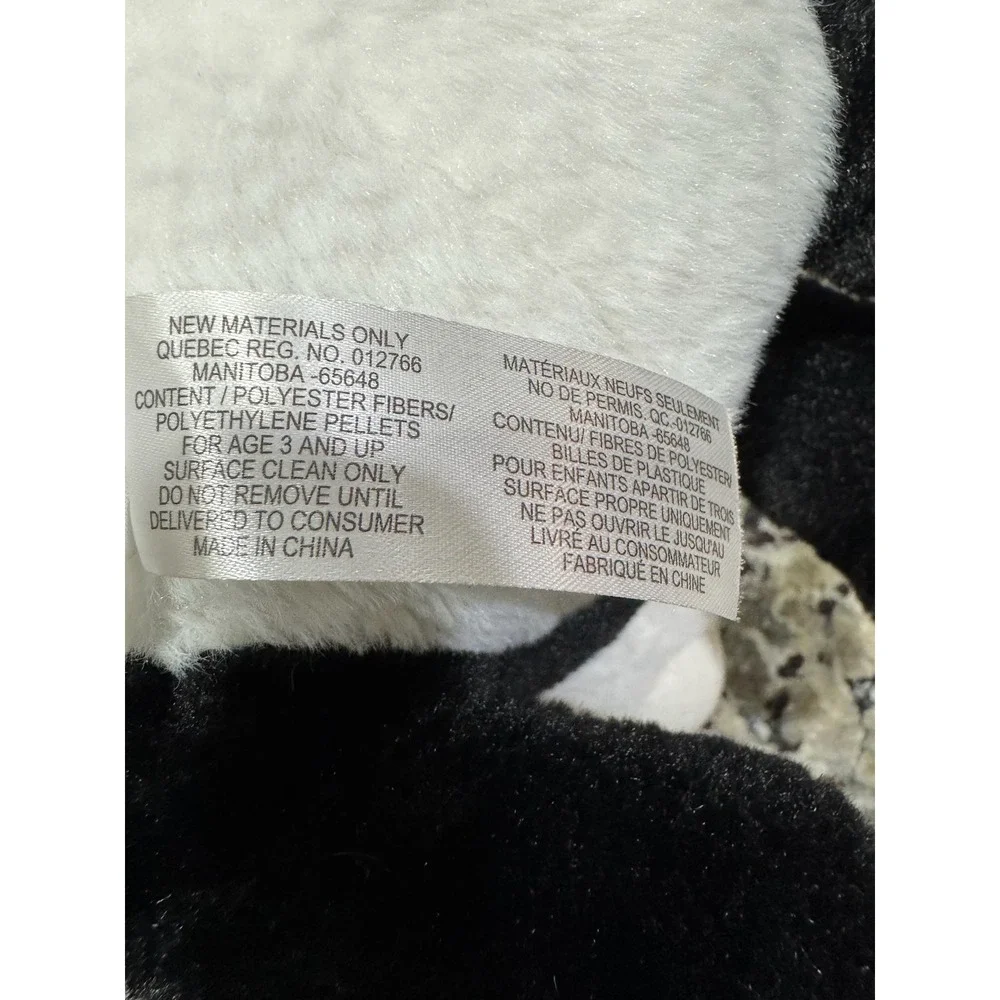 Fiesta Zoo Atlanta Panda Plush 9in Sitting Bean Bag Stuffed Animal L68584